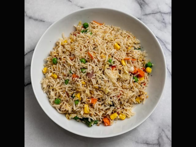 Burnt Garlic Fried Rice.