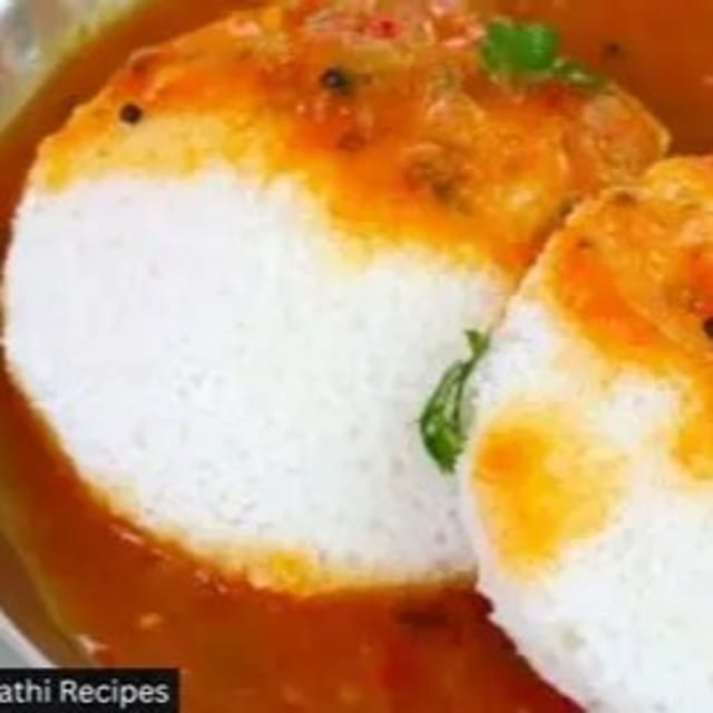 1-Sambar Idly.