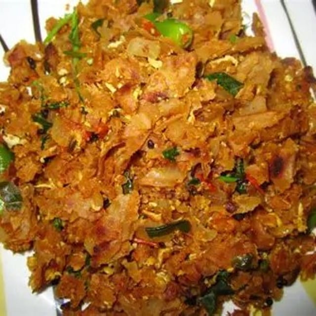 Veg Kothu Paratha.