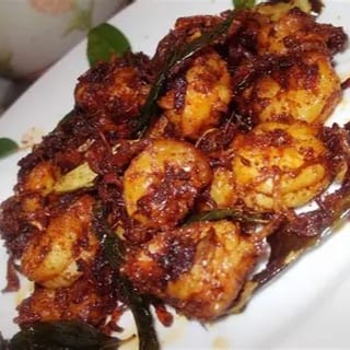 Kerala Chemmeen Fry (Shrimp Fry)