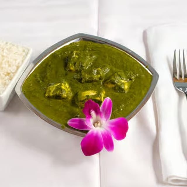Palak Paneer Curry.