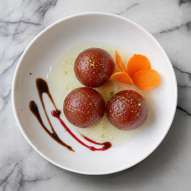 Gulab Jamun.