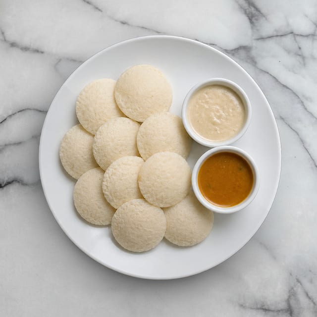 Mini Idli.