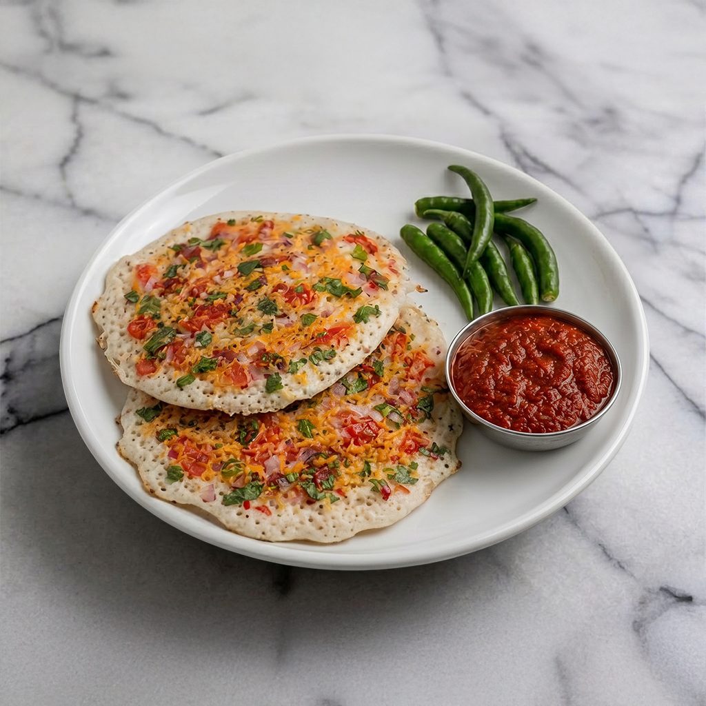 1-Mixed Veg Uthappam.