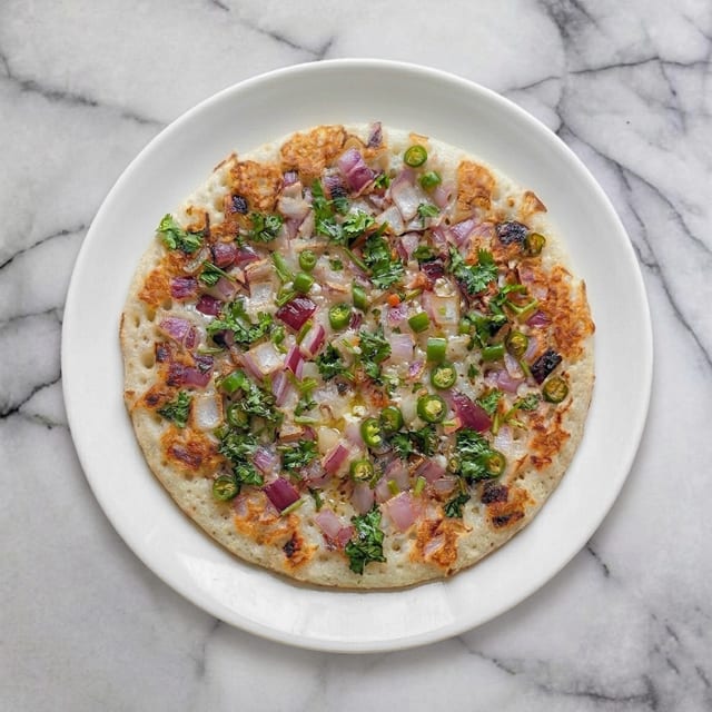 1-Onion Uthappam.