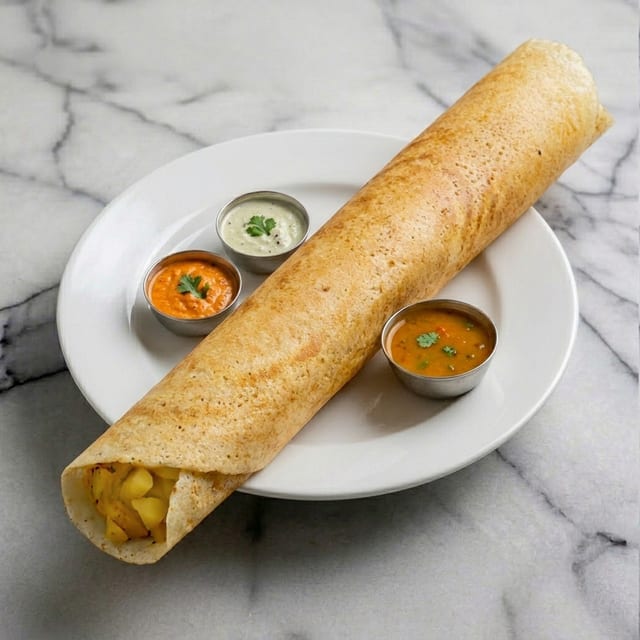 1-Onion Masala Dosa.
