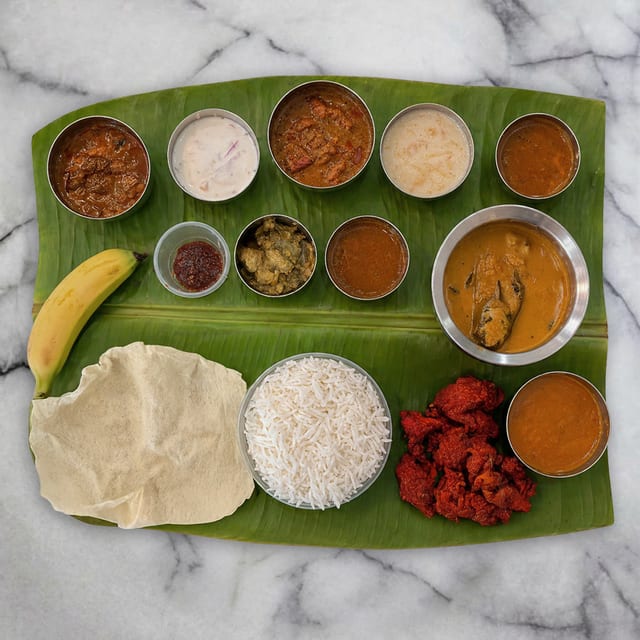 Non Vegetarian Thali.