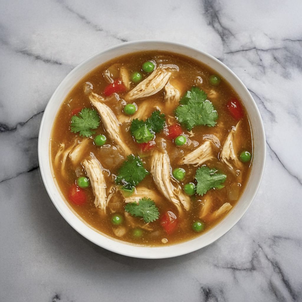 Hot & Sour Chicken Soup.