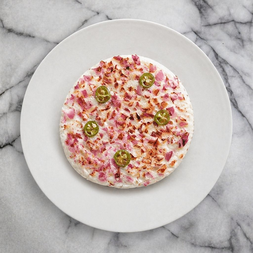 1-Chilli Onion Uthappam.