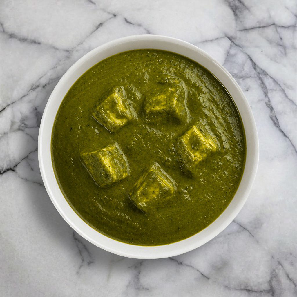 Palak Paneer Curry.