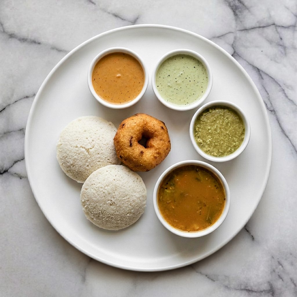 Idly (2) Vada (1) Combo.