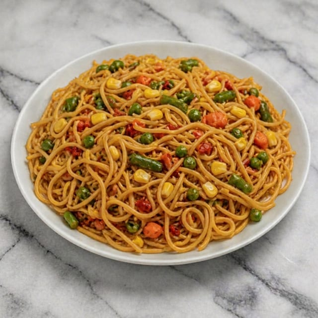 Szechuan Veg Noodles.