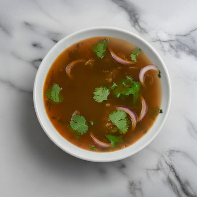 Mutton Bone Soup (Nenju Elumbu Saru).