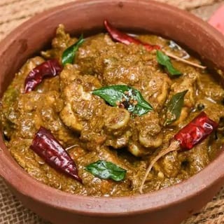 Parotta with Goat Curry