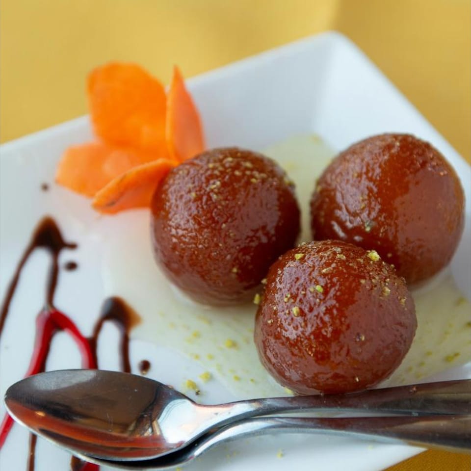 Indulge in our gulab jamun